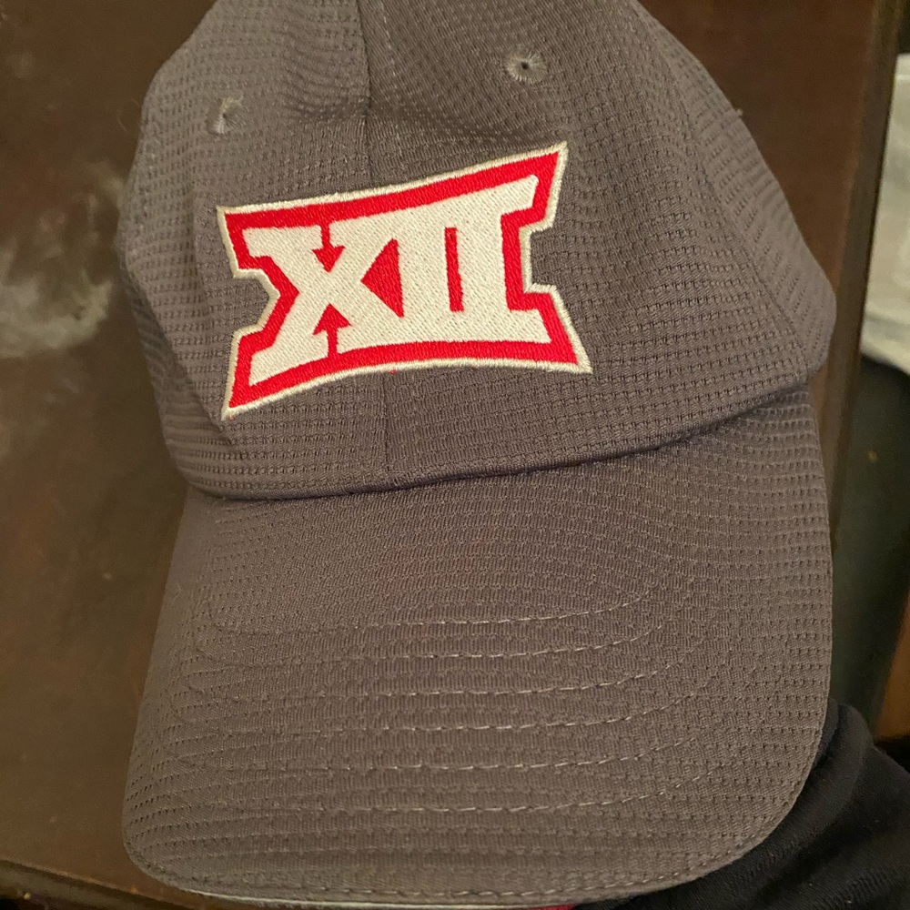 Big 12 gray Oklahoma state hat